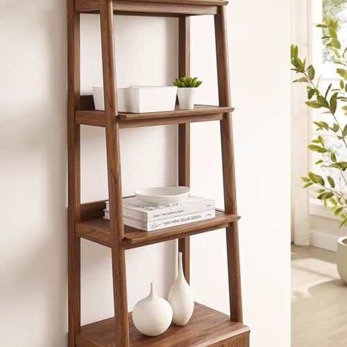 21" Bookshelf Display Case in Walnut, view 6