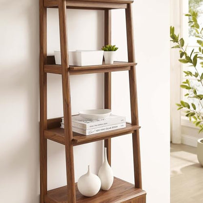 21" Bookshelf Display Case in Walnut, view 6