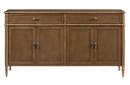 Amara Sideboard Cabinet, Turned Legs, view 5
