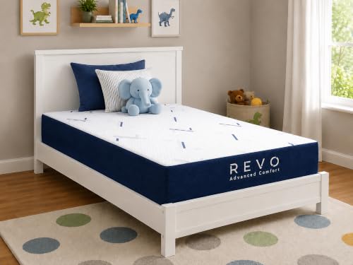 8 Inch Gel Memory Foam Mattress, Twin, Medium, view 2
