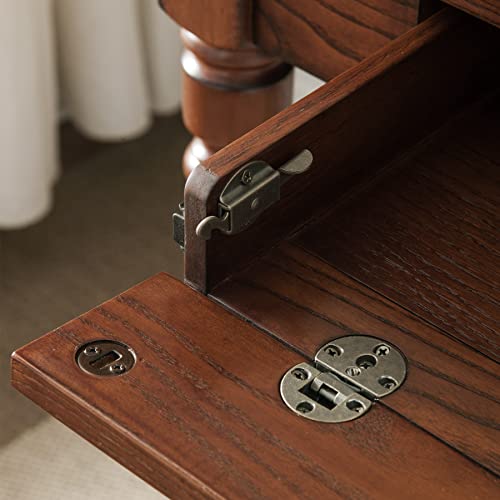 Desk, 48", Mission Oak, view 7