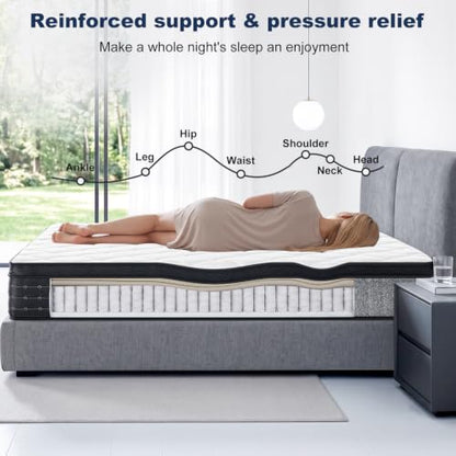 Full-Size 12-inch Hybrid Mattress, view 5