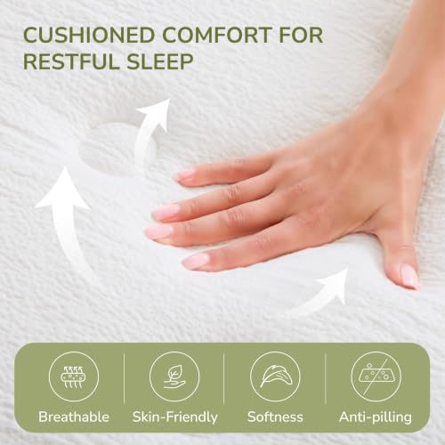 Full Size Mattress 14 Inch Hybrid Memory Foam Mattress in a Box, view 6