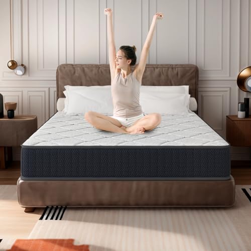 10 Inch Queen Hybrid Mattress in a Box, Medium Firm Memory Foam, view 2