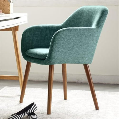 Roux Fabric Accent Chair, Turquoise (CHRROUTRQL02)