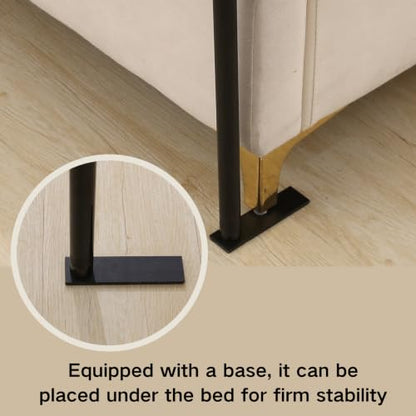 Canopy Bed Frame Full Size Four Corners Post Bed Canopy Frame with Removable, view 3