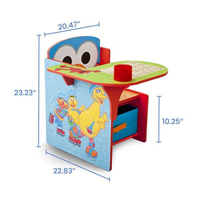 Chair Desk With Storage Bin, Sesame Street