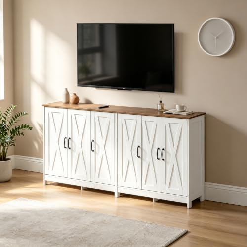Farmhouse Buffet Storage Cabinet, view 5