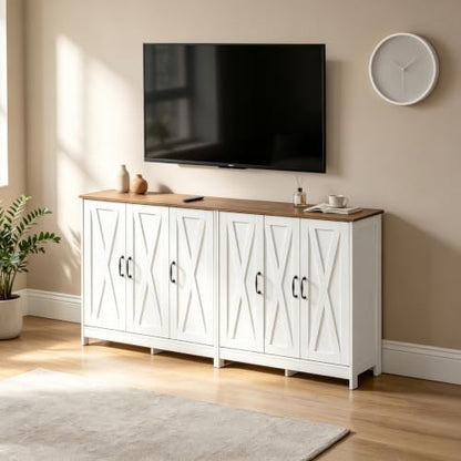 Farmhouse Buffet Storage Cabinet, view 5