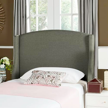 Safavieh Mercer Collection Austin Grey Winged Linen Headboard (Twin)
