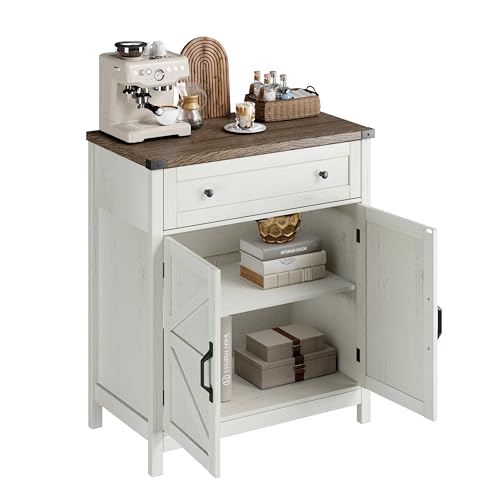 30" W Coffee Bar Cabinet, Kitchen Storage Cabinet with Drawer, view 8