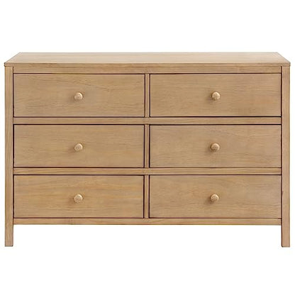 Everlee 6 Drawer Dresser, Honey Wood, view 4