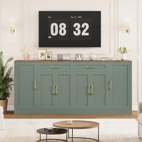 71” Large Buffet Cabinet with Storage, Sideboard Cabinet, view 6