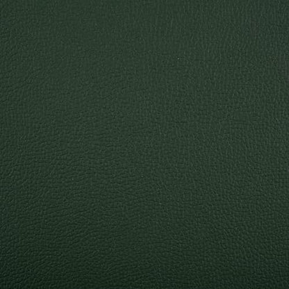 SAFAVIEH Home Collection – Hasu Green Faux Leather & Silver Metal Side Table, Round Top Accent Table (FOX5534A)