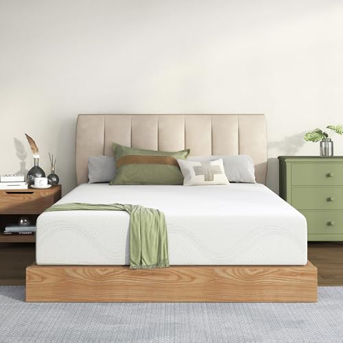 King Size 14 Inch Memory Foam Mattress with Cooling Gel, view 2