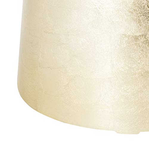 Safavieh Home Collection Fae Mosaic Top Round Pink Champagne and Gold Side Table