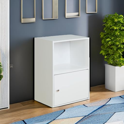 151186W X-Tra Storage 1-Door Cabinet, White