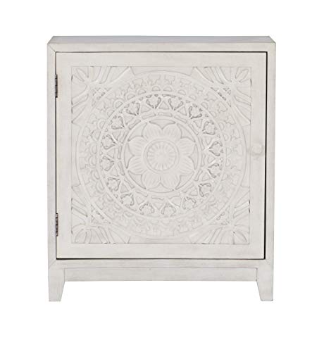 Powell Furniture Grace, Antique White Cabinet
