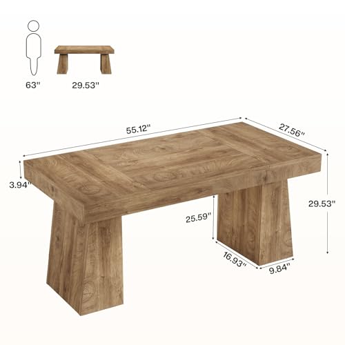 55-Inch Executive Desk, view 3