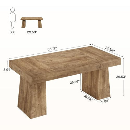 55-Inch Executive Desk, view 3