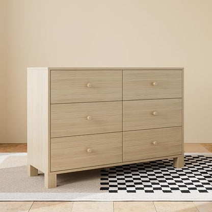 California 6 Drawer Double Dresser, Driftwood, view 5