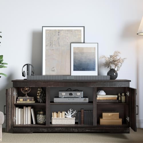 Farmhouse TV Stand for 65 Inch TV, view 8