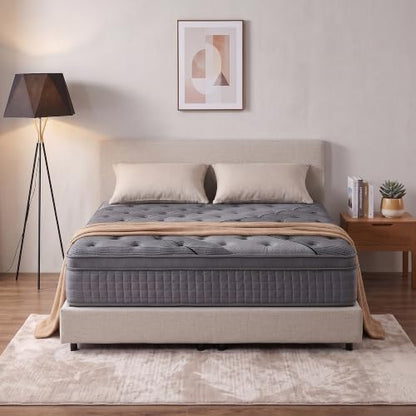 10 Inch Full Mattress in a Box, Memory Foam & Hybrid Pocket Coil, view 2