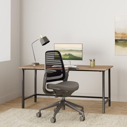 Steelcase Series 1 Ergonomic Office Chair, Carpet Floors, Graphite, view 4