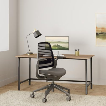 Steelcase Series 1 Ergonomic Office Chair, Carpet Floors, Graphite, view 4