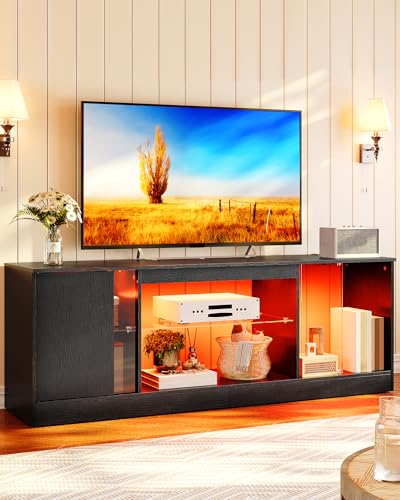 TV Stand with Power Outlets 55 65 inch, view 5