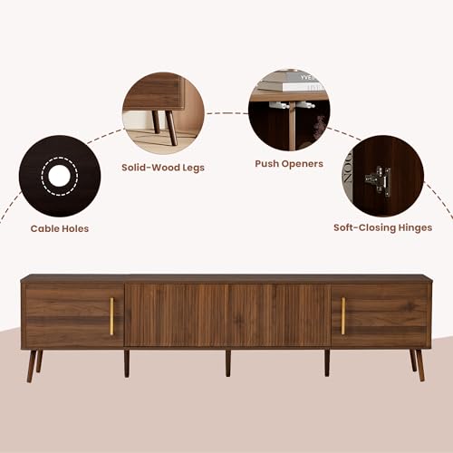 GDFStudio 78.7” TV Stand for 65–85 Inch TVs, view 8