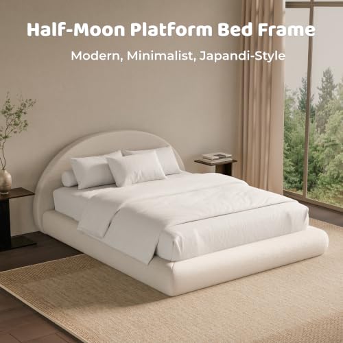 AirFrame Queen Half-Moon Platform Cloud Bed Frame, view 7