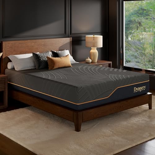 Queen Size Mattress 12 Inch Cooling Copper Gel Memory Foam, Medium, view 8