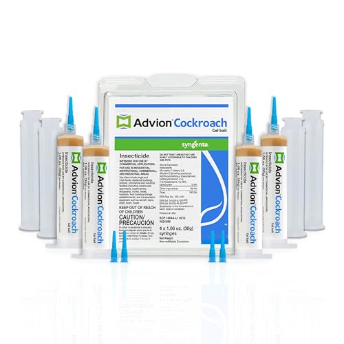 advion 383920 4 Tubes and 4 Plungers Cockroach German Roach Pest Control Inse, view 2