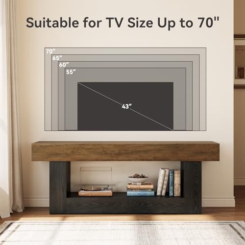 63 Inches Long TV Stand for TVs Up to 70 Inches, view 3