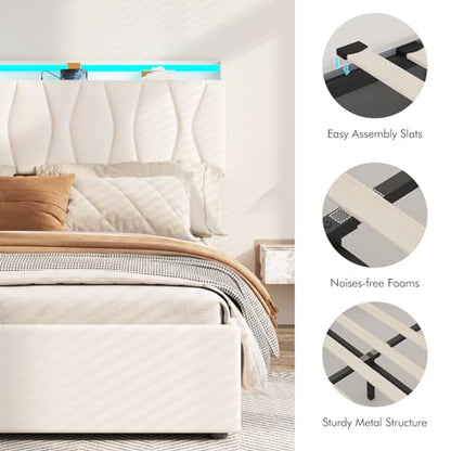 King Size Lift Up Storage Bed Frame, view 6