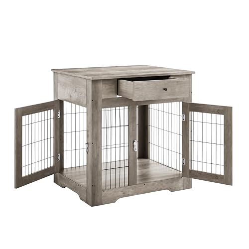 Okak Furniture Style Dog KennelGrey, view 7
