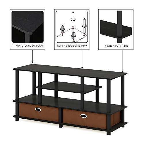 Jaya Toolless Assembly TV Stand for TV up to 55 Inch, view 5
