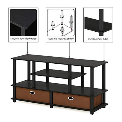 Jaya Toolless Assembly TV Stand for TV up to 55 Inch, view 5