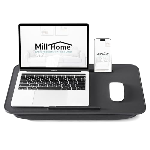 Lap Desk with Cushion, Fits up to 17 inch Laptop, Pillow Designed, view 4