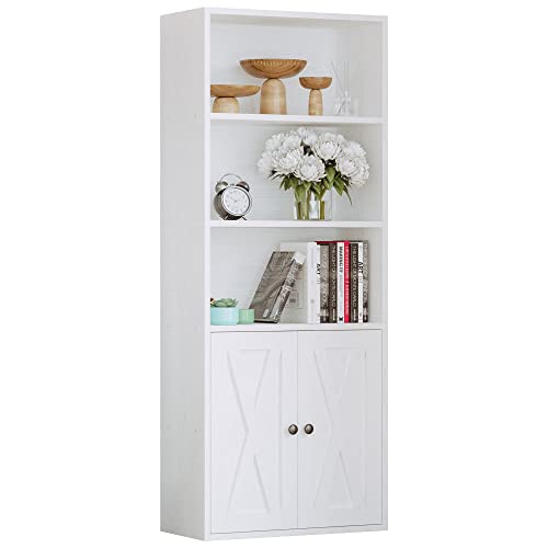 Industrial Bookshelves and Bookcases with Doors and Shelves, view 2