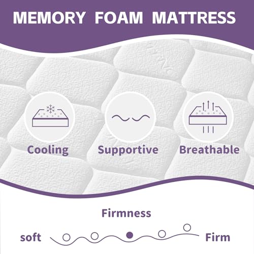 Full Size Mattress, 12 Inch Cooling Hybrid Full Mattress in a Box, view 6