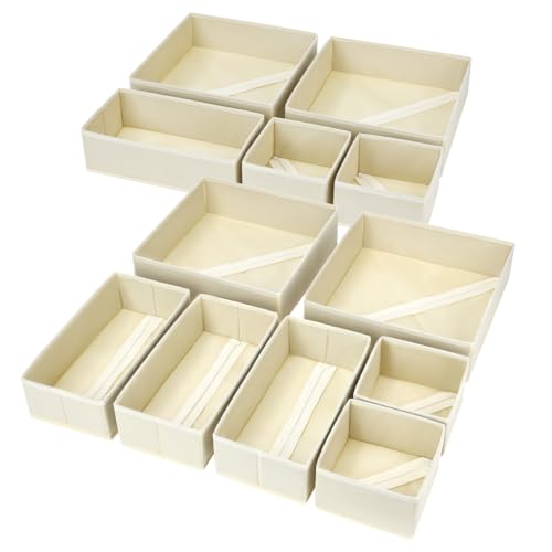 Drawer Organizer Clothes, 12 Pack Dresser Organizer, view 2