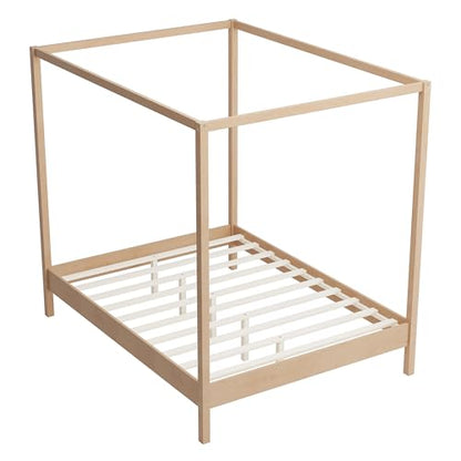Wooden Canopy Bed with Four Posters, view 7