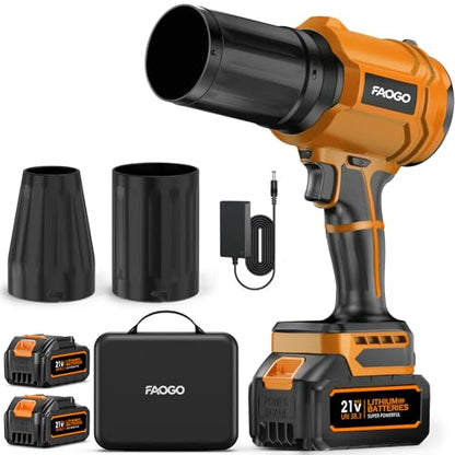 Cordless Leaf Blower with 2 Batteries & Charger, 990, view 2