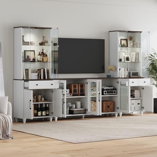 116.5" Entertainment Center for TVs up to 75, view 5