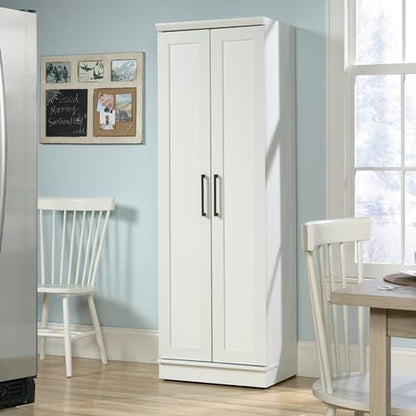 HomePlus Storage Cabinet/ Pantry cabinets, Soft White finish, view 3