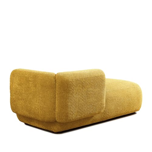 Boucle Upholstered Left Facing Chaise Lounge Indoor for Living Room Bedroom, view 7