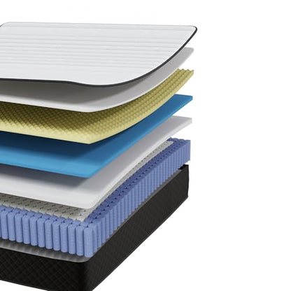 Double Mattress, 12 Inch Full Size Hybrid Mattresses, Full Bed Matress in a Box, view 4