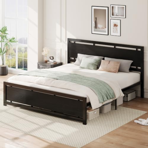 California King Bed Frames with Headboard and Footboard, view 4